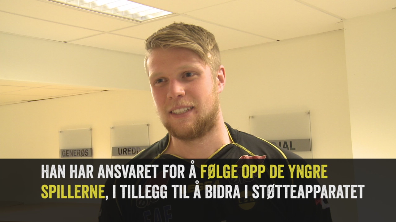 Fredrik Aasmund Eliassen er ansatt som spillerutvikler i LSK